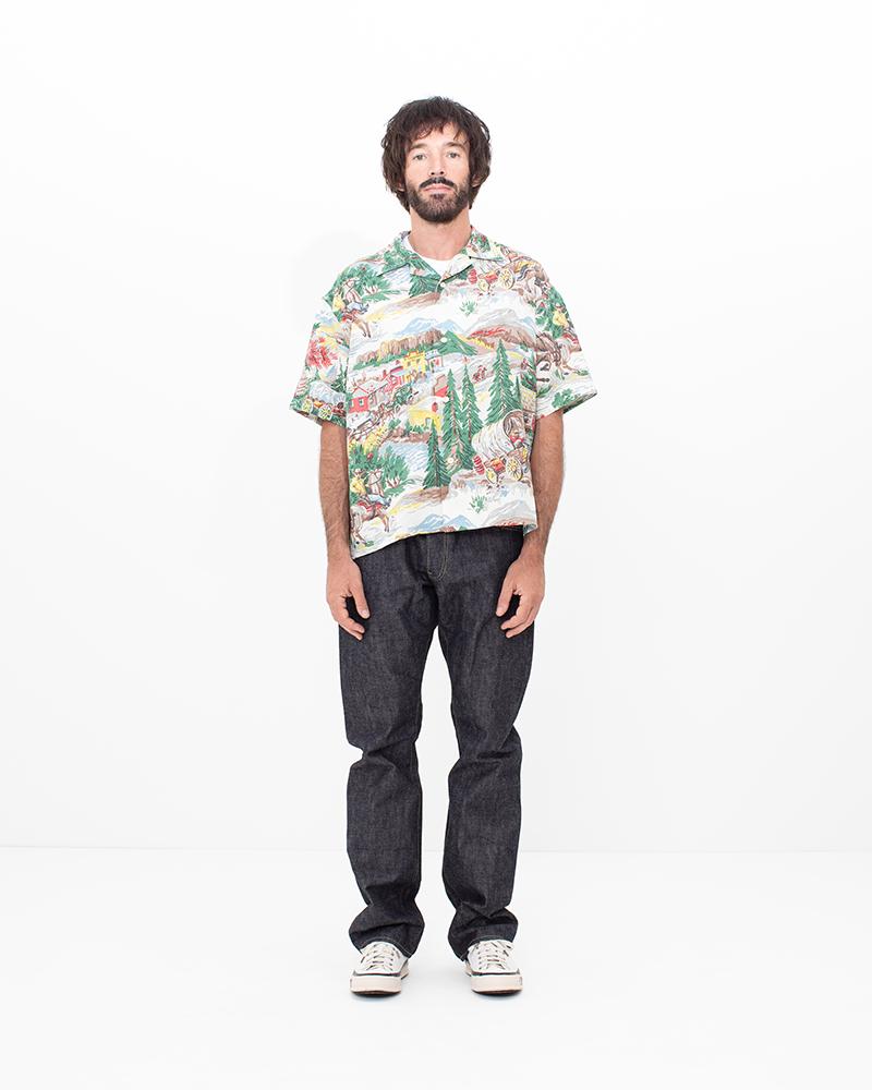 Tシャツ・カットソー VISVIM SS25 CROSBY SHIRT (0125105011002 IVORY) KEESEY SHIRT L/S | Visvim Official North American Web Store